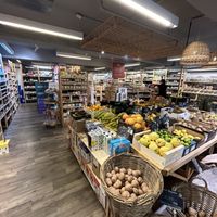 Interior   at Linverd Market in Barcelona