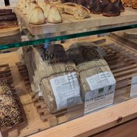 Bread at Linverd Market in Barcelona