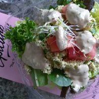 Eggless ";Egg"; Salad with Tahini Dressing at Epicure in Wildwood