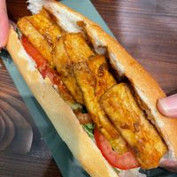 Tofu Baguette/ Banh Mi Dâu Hü  35k VND
 at Umm Banh Mi & Cafe in Da Nang