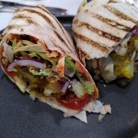 Deep fried cauliflower wrap (December 2022) at Kofi&Co in Wetherby