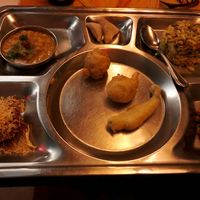 Vegan Appetizers Thali at Vatan in New York City