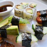 Sushi at Loving Hut - Fredenborgsveien in Oslo