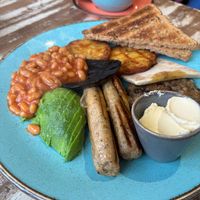 Vegan breakfastt  at Heaven Scent in Milnathort