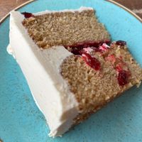 Vegan cake  at Heaven Scent in Milnathort