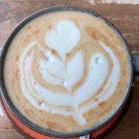 Soy latte  at Heaven Scent in Milnathort