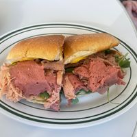 Italian cold cut  at Stefano's Diner in Toronto