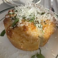 Garlic knots  at Stefano's Diner in Toronto