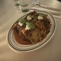 Lasagna   at Stefano's Diner in Toronto