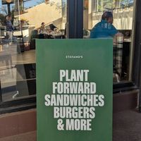 Sign at Stefano's Diner in Toronto