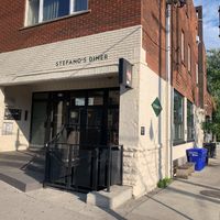 Store Front at Stefano's Diner in Toronto