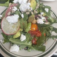 Arugula side salad  at Stefano's Diner in Toronto