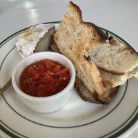Plant-based Brie  at Stefano's Diner in Toronto