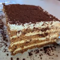 Tiramisu at Stefano's Diner in Toronto