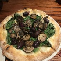 Just bread and veggies  at The Wedge Pizzeria in Oklahoma City