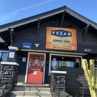 Storefront at Pancho's Vegan Tacos in Long Beach