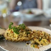 Pineapple fried rice  at San May in Phu Quoc