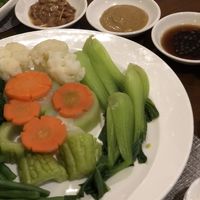 Veggie with 3 sauce  at San May in Phu Quoc