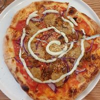 Pollo pizza ~ Delicious! at Nolita in Wellington