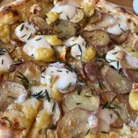 Potato pizza nomm  at Nolita in Wellington