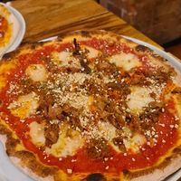 Tutto carne pizza at Nolita in Wellington