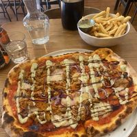 ‘Pollo’ pizza  at Nolita in Wellington