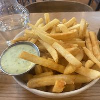 Fries with aioli   at Nolita in Wellington