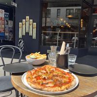 Outdoor dining at lunch   at Nolita in Wellington