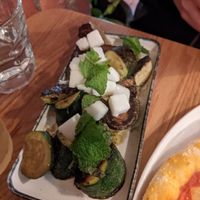 Courgette and feta at Nolita in Wellington