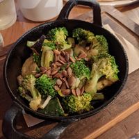 Griddled greens at Nolita in Wellington