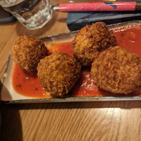 Fried mozzarella balls at Nolita in Wellington