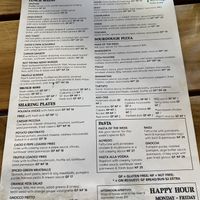 Menu JULY 2025  at Nolita in Wellington