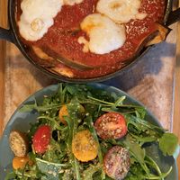 Malanzani mit roher Aubergine  at Nolita in Wellington