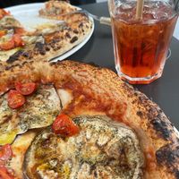 Just love for this best vegan pizza on earth  at Marcus Pizze Amore in Paris