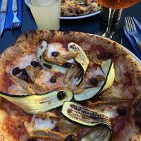 Pizza Apollo and Spritz at Marcus Pizze Amore in Paris