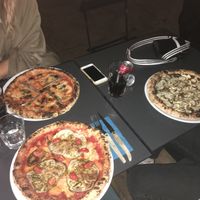 pizzas at Marcus Pizze Amore in Paris