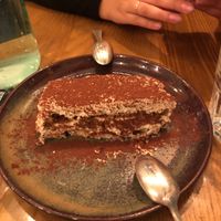 Vegan tiramisu !!  at Marcus Pizze Amore in Paris