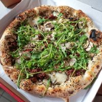 Pizza Tartufata (vegan) at Marcus Pizze Amore in Paris