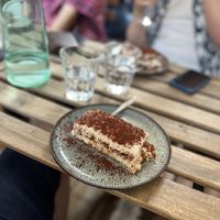 Tiramisu speculoos Vegan 6€  at Marcus Pizze Amore in Paris