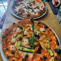 Pizzas at Marcus Pizze Amore in Paris
