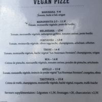 Menu  at Marcus Pizze Amore in Paris