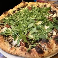 Truffle pizza  at Marcus Pizze Amore in Paris