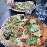 Pizza Musala & Pizza Star (they were so nice to cut it in half)  at Marcus Pizze Amore in Paris