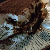 Tiramisu at Marcus Pizze Amore in Paris