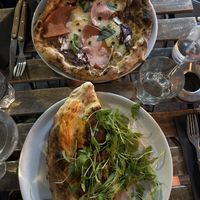 Calzone & Vegan Pizza of the day  at Marcus Pizze Amore in Paris