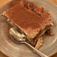 Vegan tiramisu!!! 🤩✨  at Marcus Pizze Amore in Paris