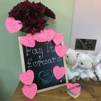 Pay it forward  at Fenn's Coffee House in Ormskirk