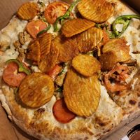 Vegan Chicken Ranchero at Ephesus Pizza in Pittsburgh