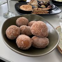 Loukoumades (vegan doughnuts)  at Yassas in Southbank