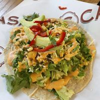 Avocado taco  at C Casa in Emeryville